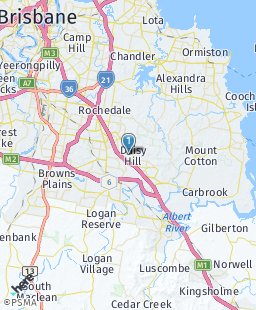 Australia on map