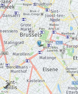Belgium on map