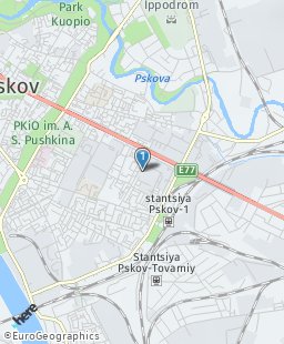 Russia on map
