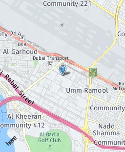United Arab Emirates on map