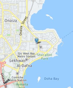 Qatar on map