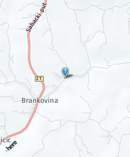 Serbia on map