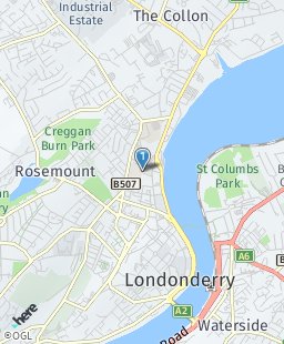 Northern Ireland on map