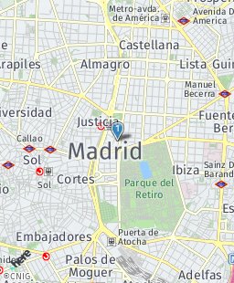 Spain on map