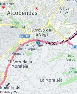 Spain on map