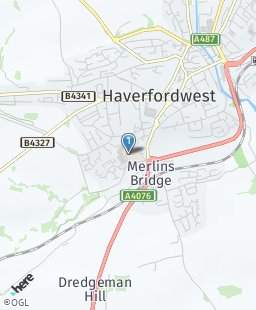 Wales on map