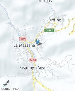 Andorra on map