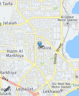 Qatar on map