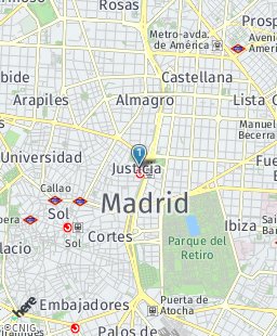 Spain on map