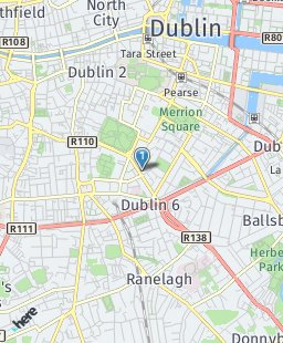 Ireland on map