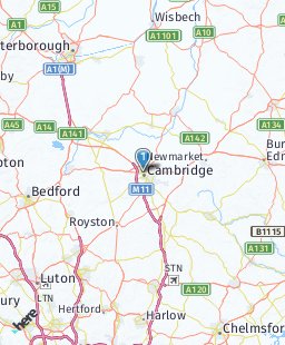 United Kingdom on map