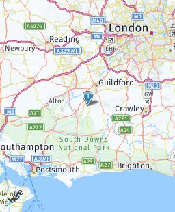 United Kingdom on map